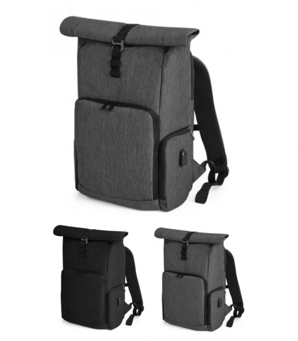 Quadra QD995 Q-Tech Charge Roll-Top Backpack